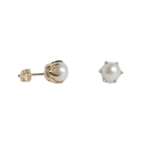 Kultaiset helmikorvakorut, 6 mm 7214760000