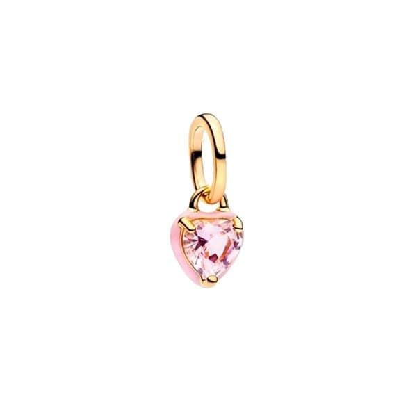Pandora Pink Chakra Heart Mini Dangle hela 763042C01