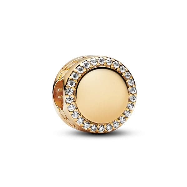 Pandora Engravable Button hela 768747C01