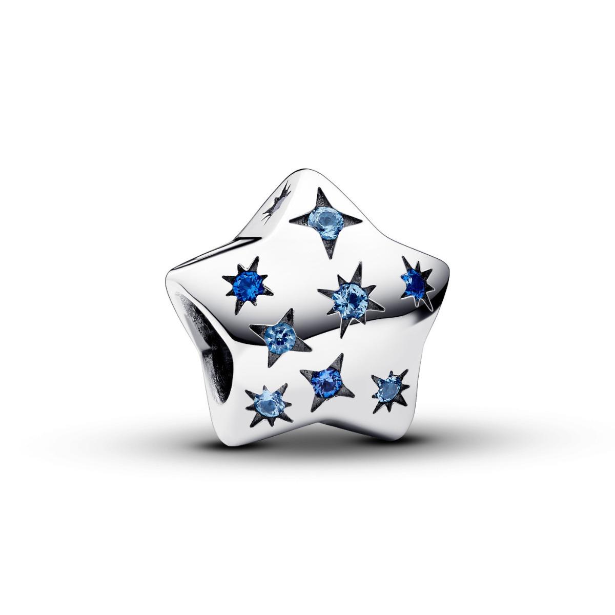 Pandora Sparkling Blue Star hela 792974C01