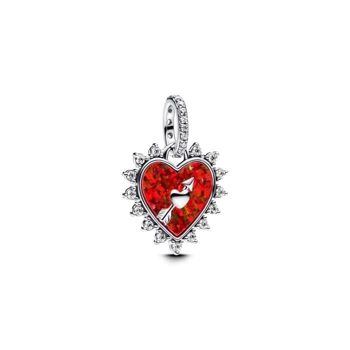 Pandora Spinnable Arrow Heart Dangle hela 793667C01