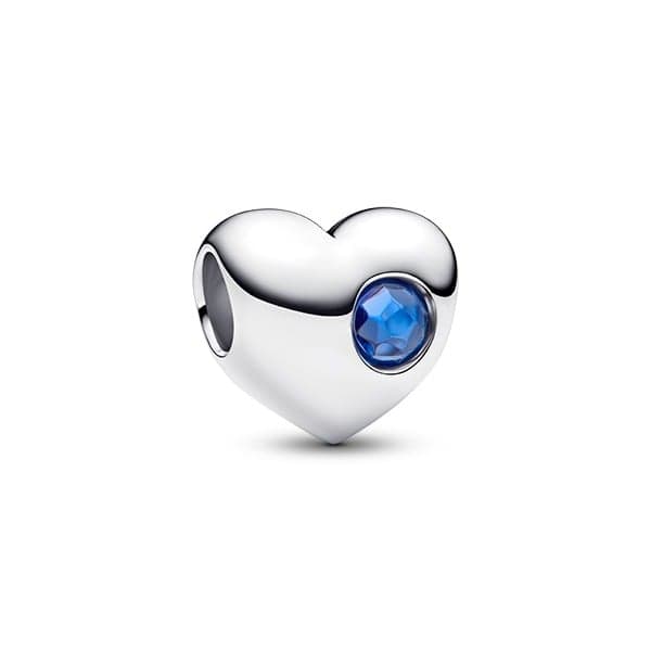 Pandora Engravable Blue Stone Heart hela 794161C09
