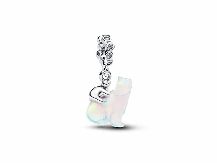 Pandora Polarbear Mother & Cub Dangle -hela 794243C01