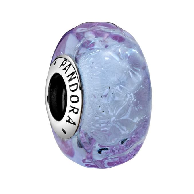 Pandora Wavy Lavender Murano hela 798875C00