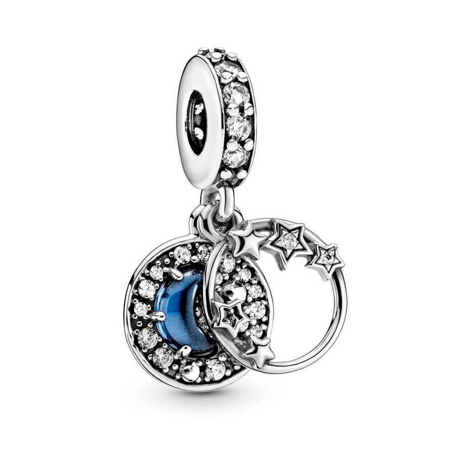 Pandora Star And Moon Skyblue -hela 799216C01