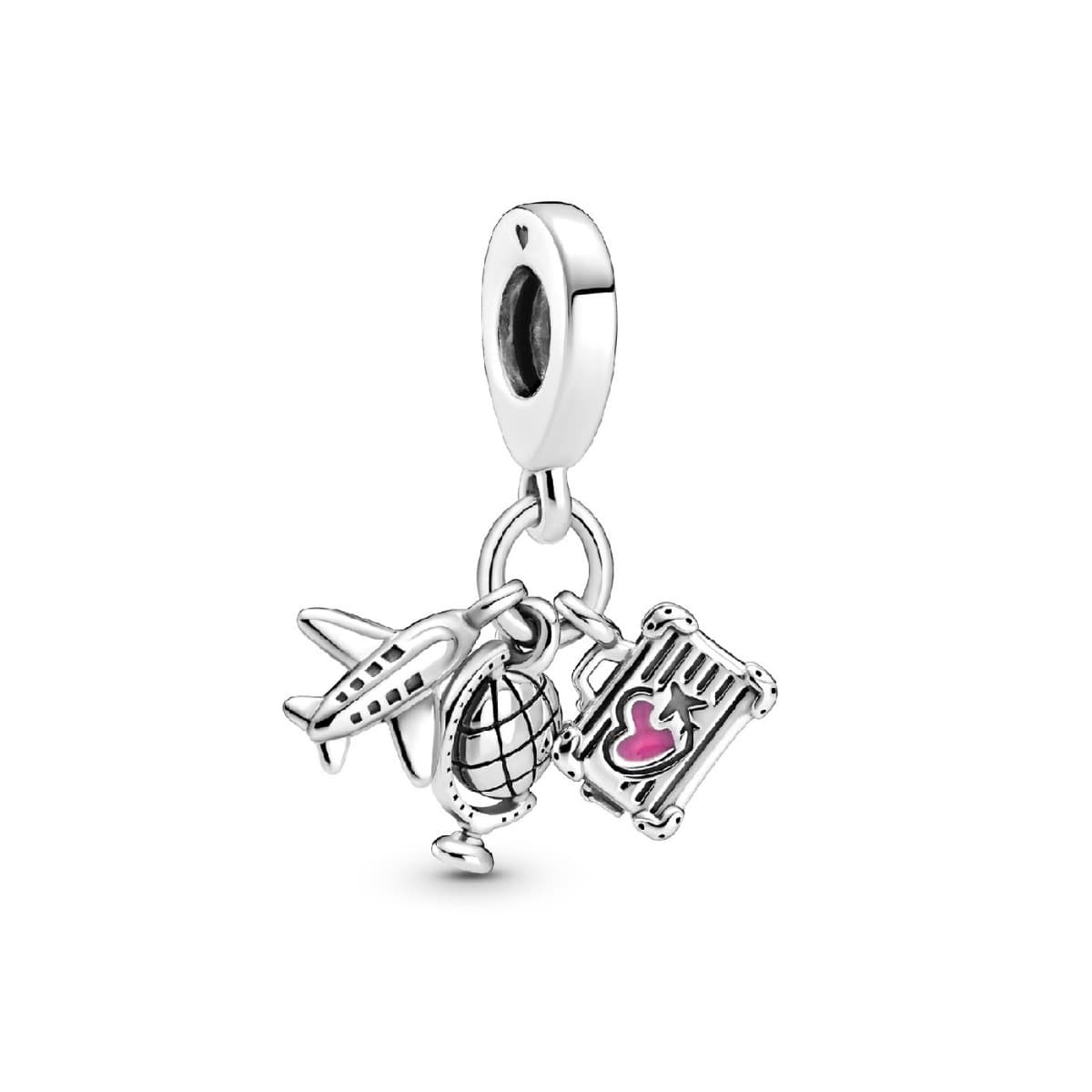 Pandora Airplane Globe & Suitcase hela 799435C01