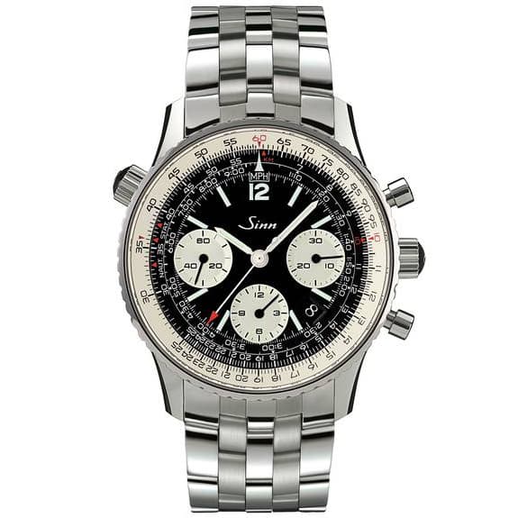 Sinn 903 St Navigation Chronograph -rannekello / teräs 903.040