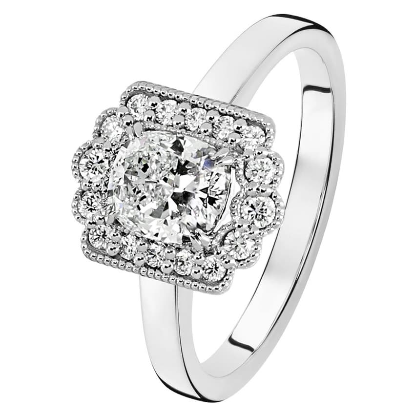 Kohinoor Aino -timanttisormus 933-508V-120B+3