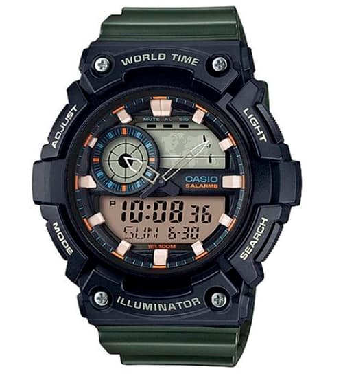 Casio Youth Collection -rannekello AEQ-200W-3AVEF