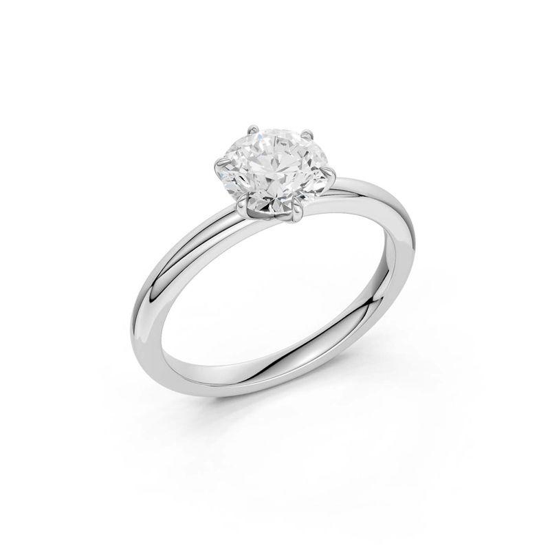 Brilliant Star timanttisormus / laboratoriotimantti RS07709 WG 1.0CT