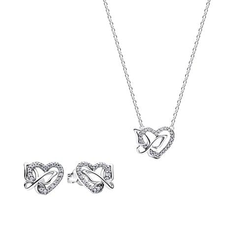 Pandora Entwined Heart & Butterfly korusetti