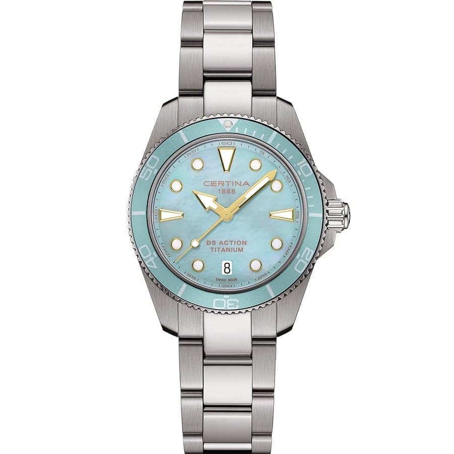 Certina DS Action 34,5 mm Quartz Titanium C048.210.44.131.00
