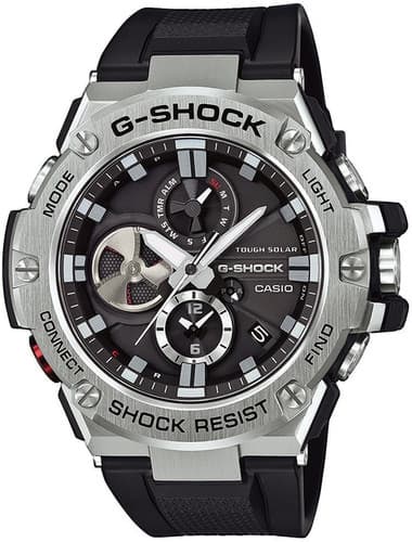 Casio G-Shock G-Steel Chrono Solar Premium -rannekello GST-B100-1AER