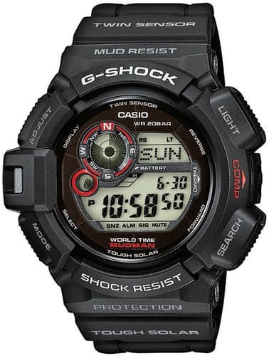 Casio G-Shock Mud Resist -rannekello G-9300-1ER