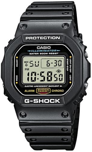 Casio G-Shock -rannekello DW-5600E-1VER