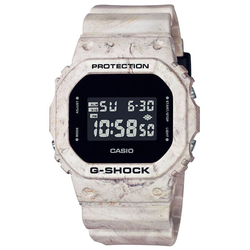 Casio G-Shock Utility Wavy Marble Series -rannekello DW-5600WM-5ER