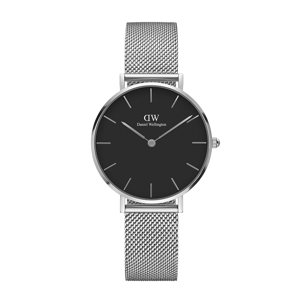 Daniel Wellington Classic Petite Sterling 32mm  -rannekello (black) DW00100162