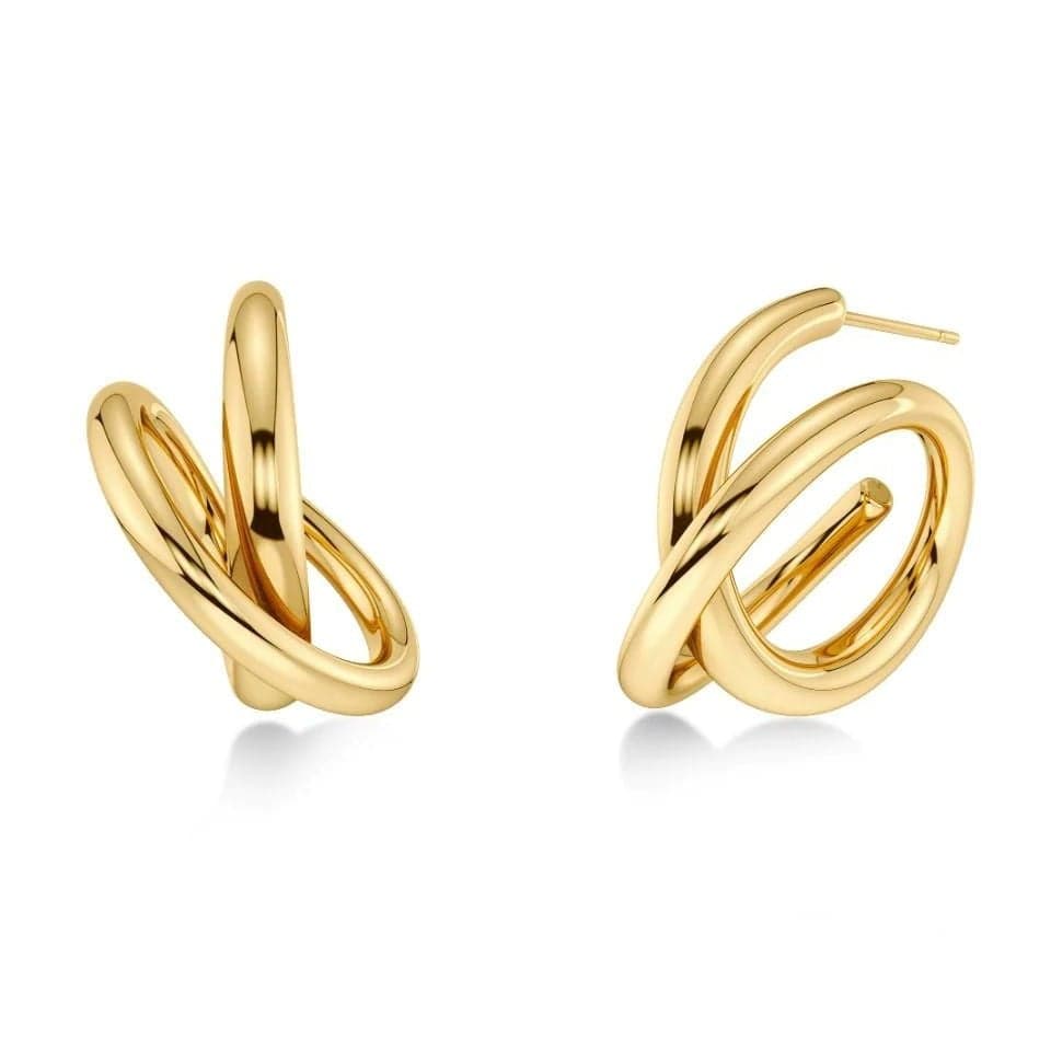 Edblad Nouveau Hoops L Gold korvakorut 131918