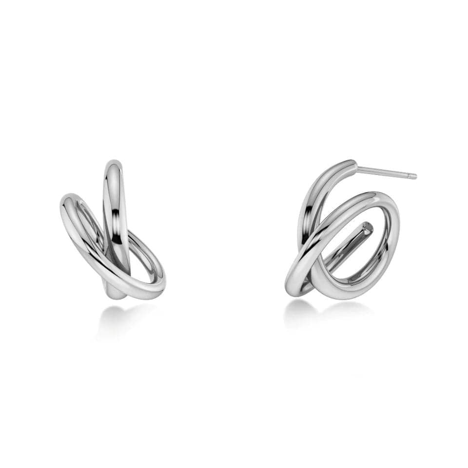 Edblad Nouveau Hoops S Silver korvakorut 131921