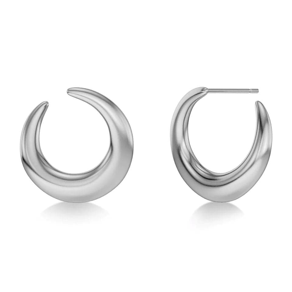 Edblad Wishbone Studs L Silver korvakorut 131985