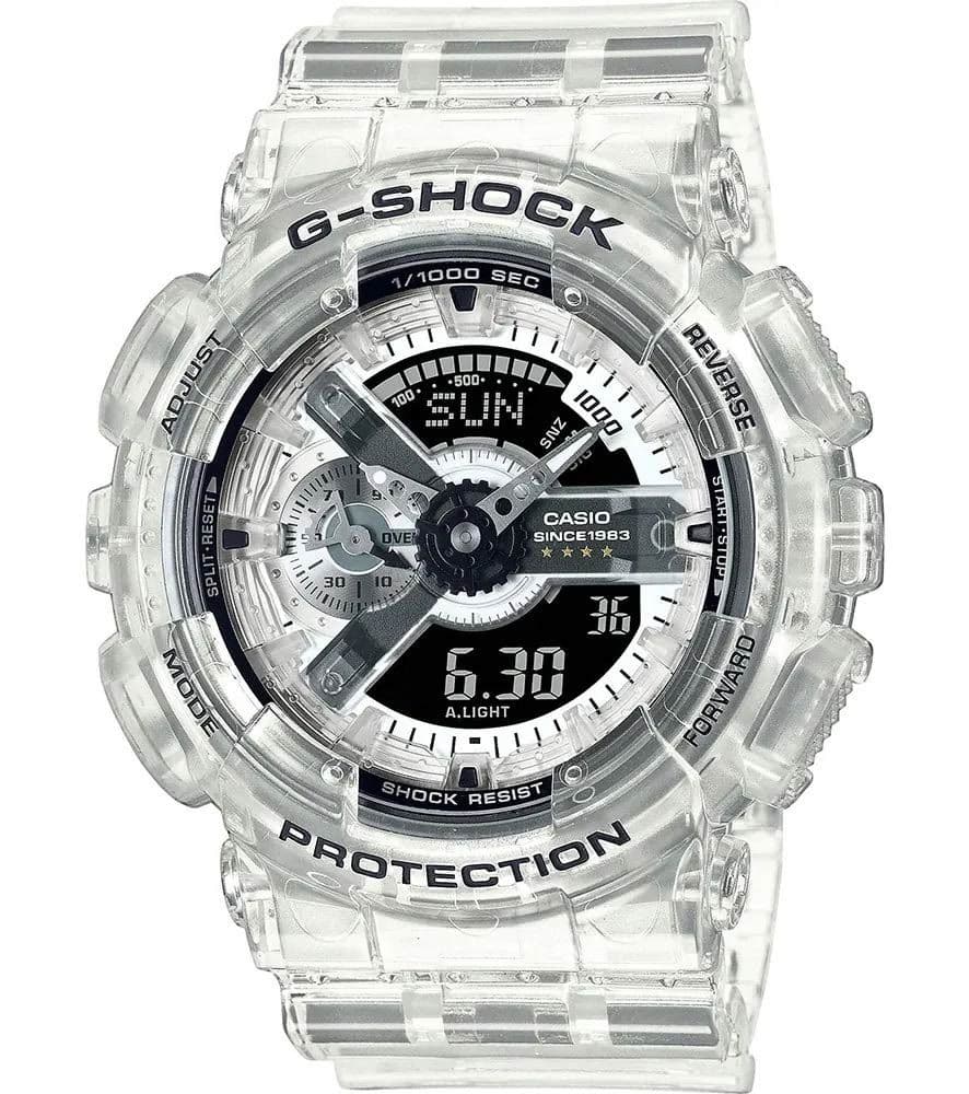 Casio G-Shock 40th Anniversary Limited Edition Clear Remix  GA-114RX-7AER