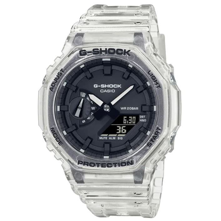 Casio G-Shock Skeleton -rannekello GA-2100SKE-7AER