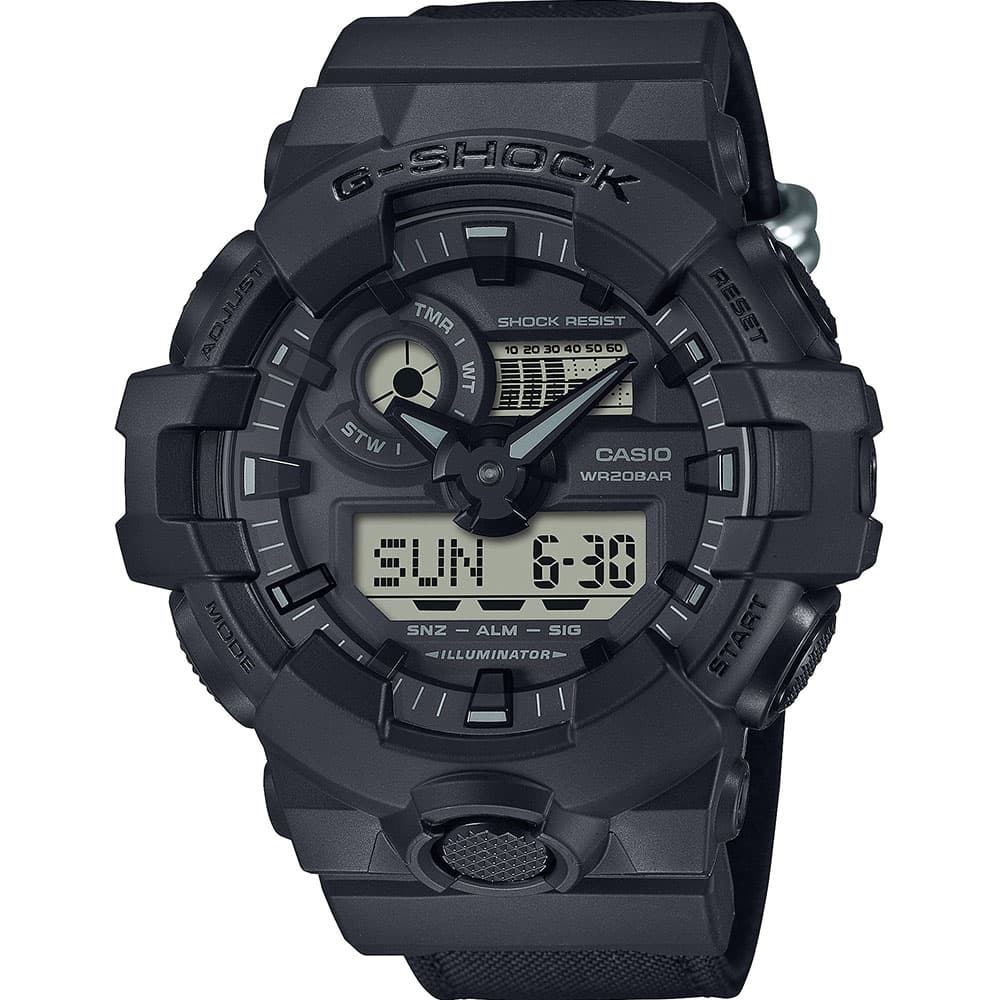 Casio G-Shock Utility Black Series Cordura Eco Band GA-700BCE-1AER