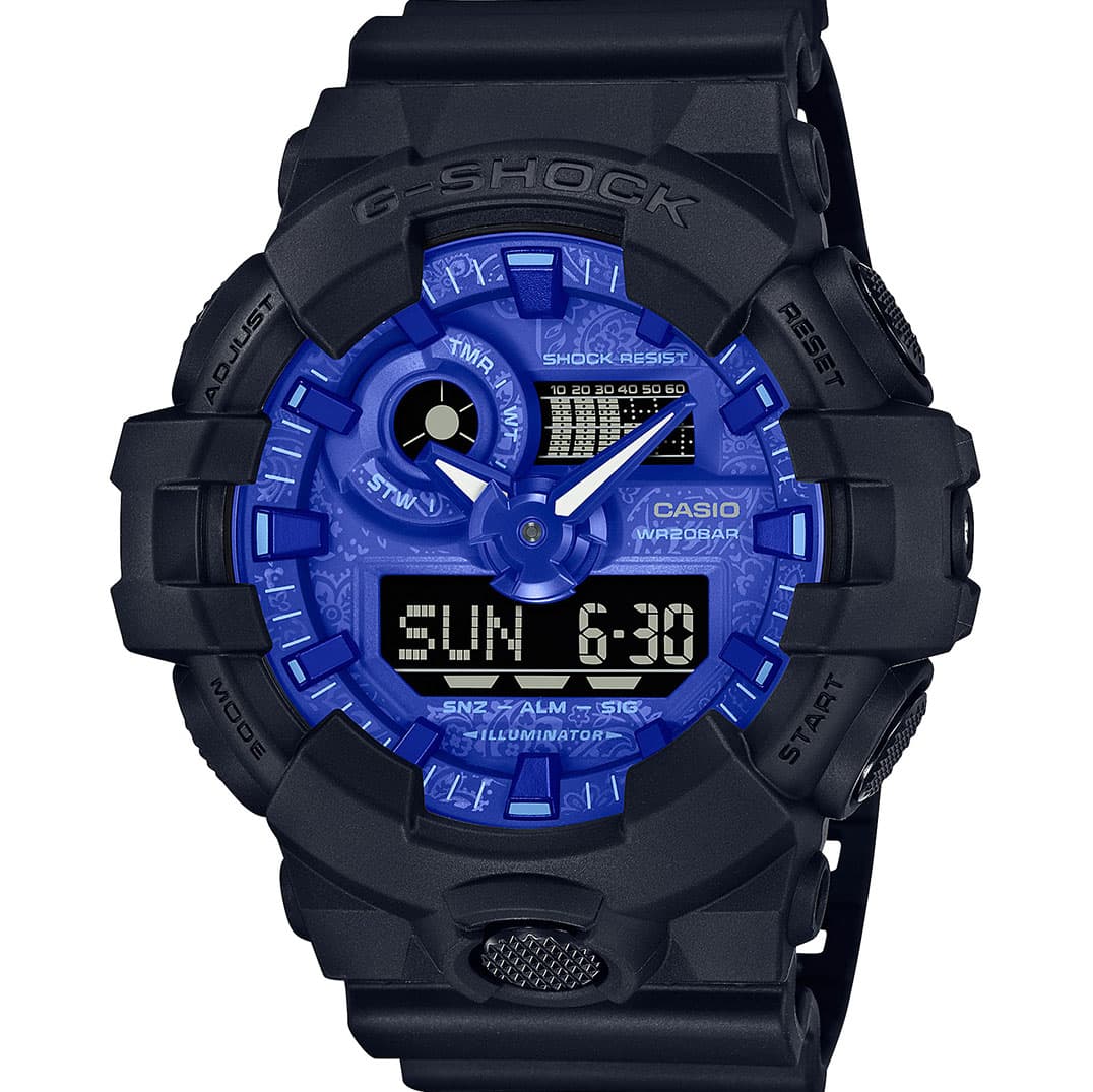 Casio Blue Paisley Limited Edition GA-700BP-1AER