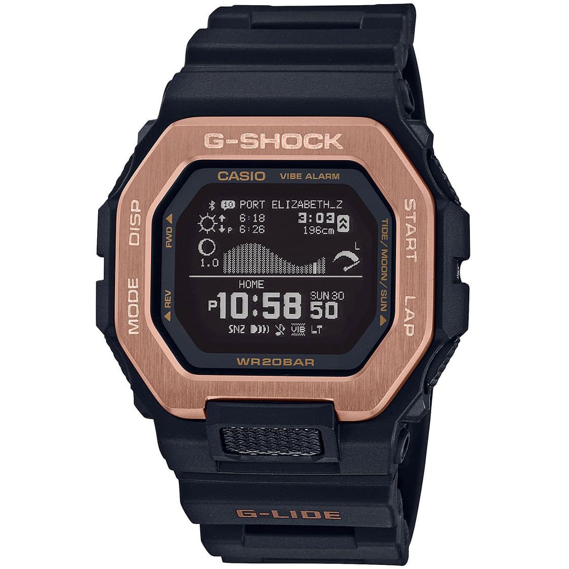 Casio G-Shock G-Lide Night Surf Limited Edition GBX-100NS-4ER
