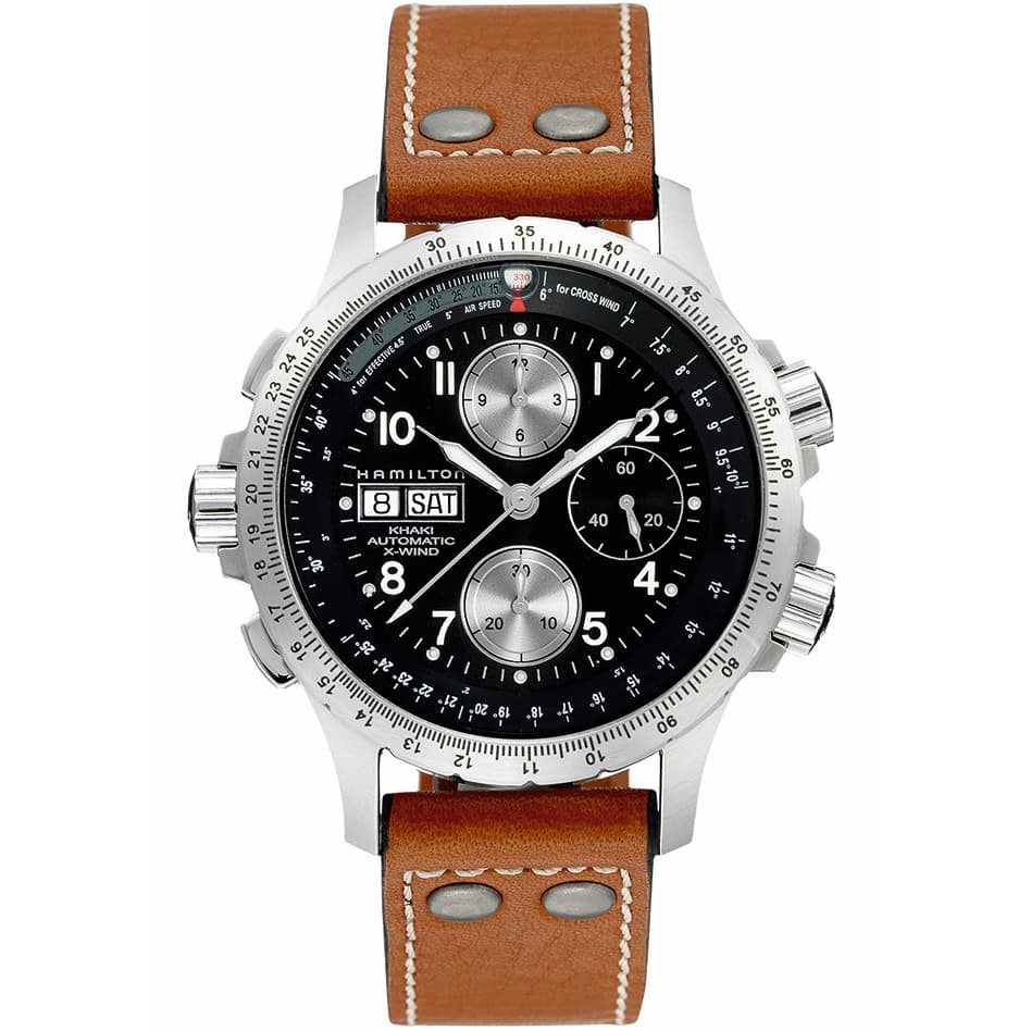 Hamilton Khaki X-Wind Day Date Auto Chrono H77616533