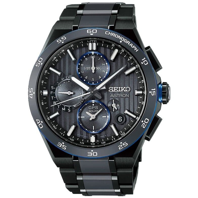 Astron GPS Solar Dual Time Chronograph HAB008J1