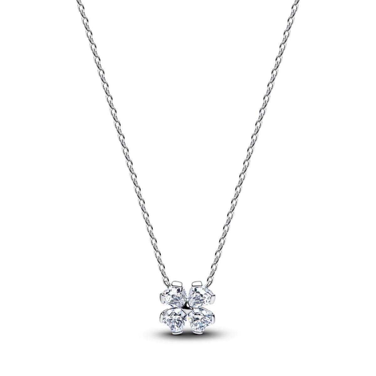 Pandora Sparkling Lucky Clover Pendant kaulakoru 394502C01-45