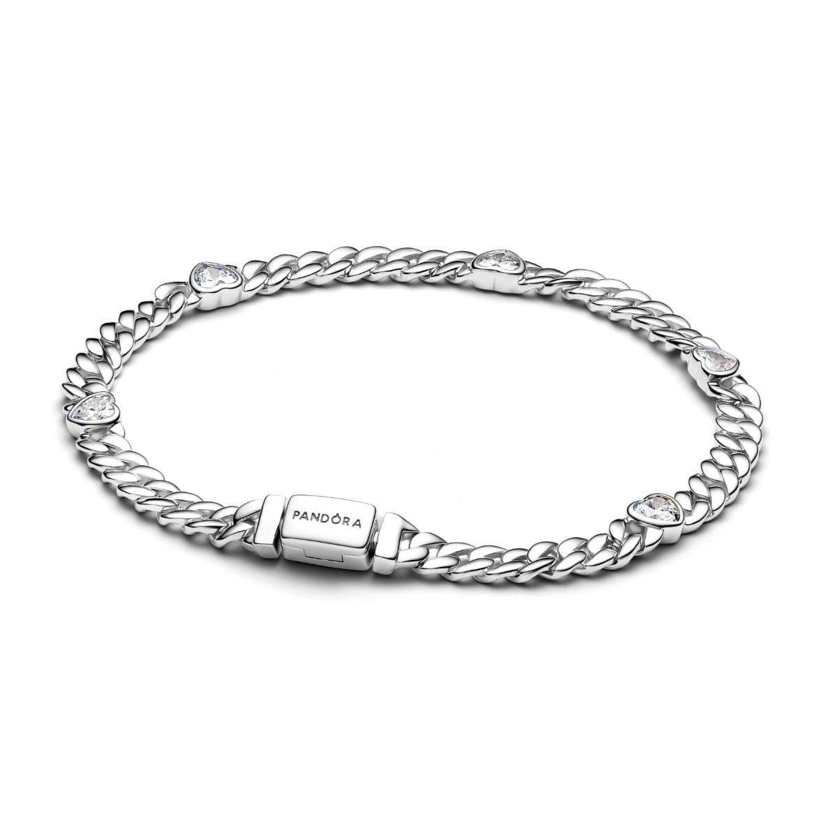 Pandora Heart Cuban Chain rannekoru 594226C01