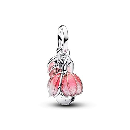 Pandora Two-Tone Blooming Flower Dangle hela 764453C01