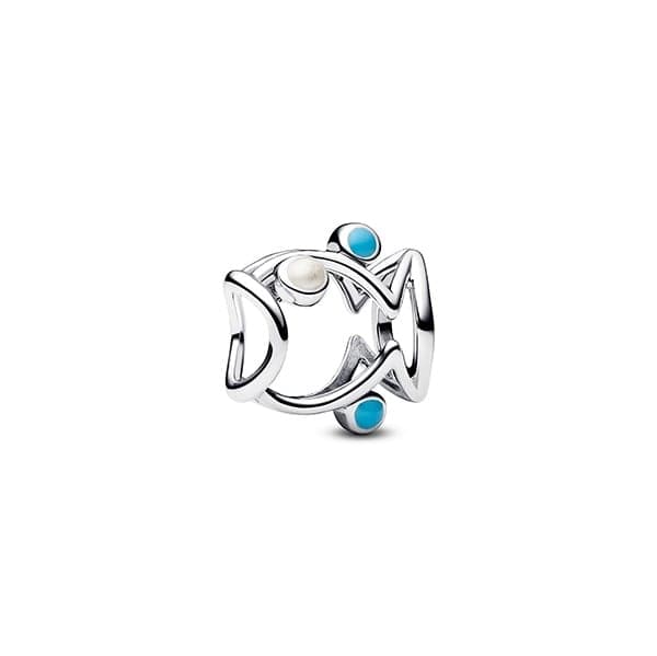 Pandora Openwork Fish Charm hela 793819C01
