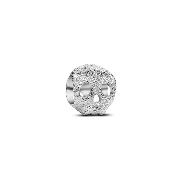 Pandora Textured Skull Mini Charm hela 794040C00