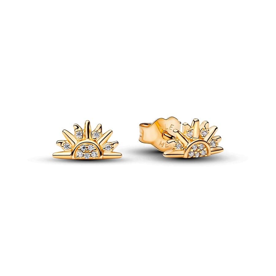 Pandora Celestial Sparkling Sun Stud korvakorut 264627C01