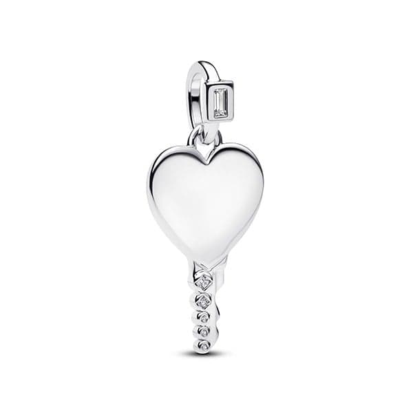 Pandora Engravable Heart Key hela 394353C01