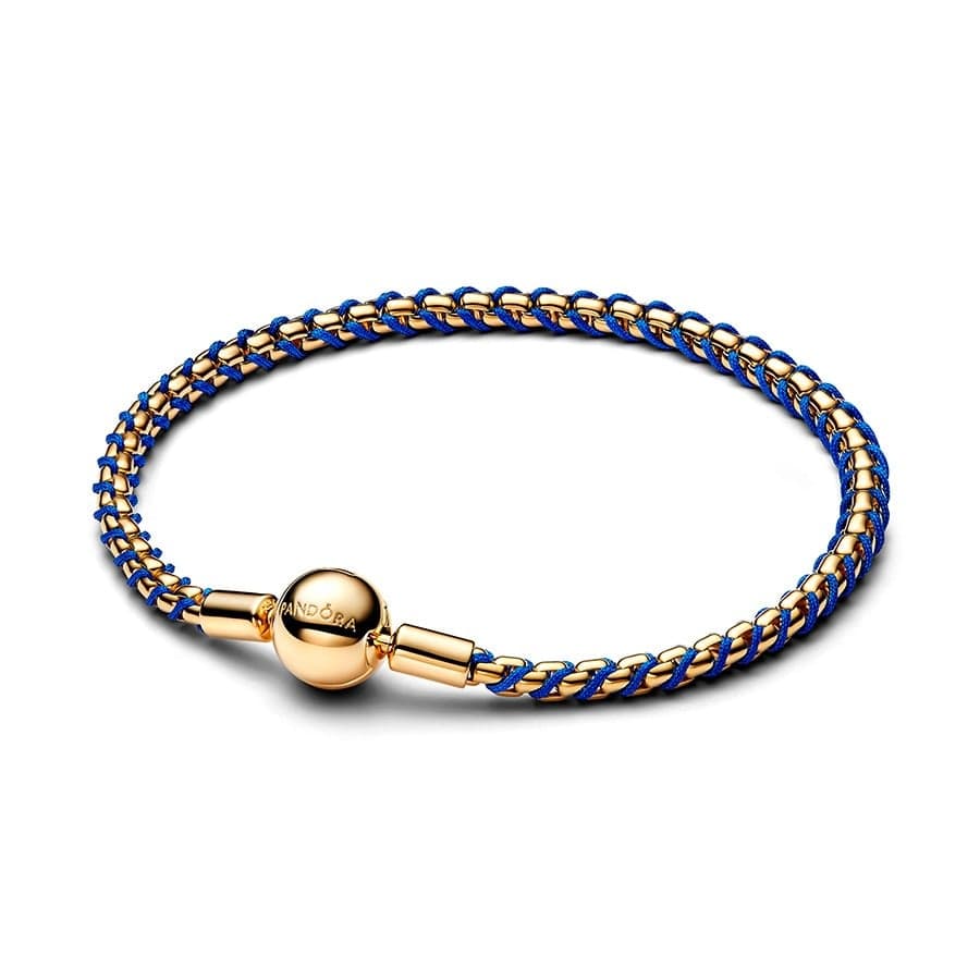 Pandora Blue Cord Box Chain rannekoru 563816C02