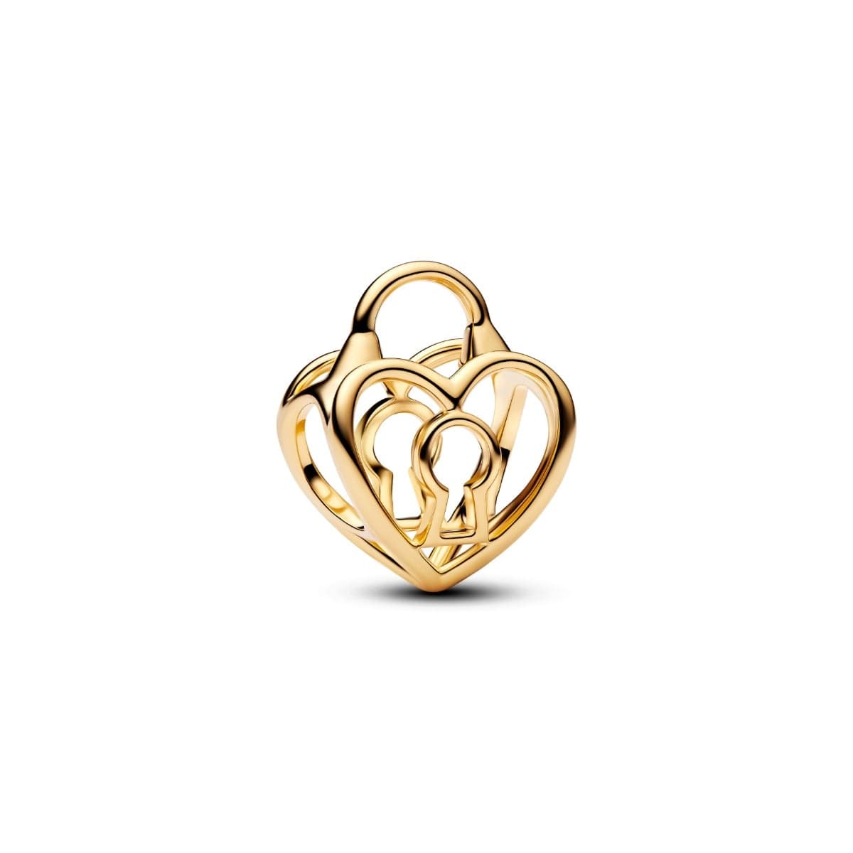 Pandora Openwork Heart Padlock Charm hela 764358C00