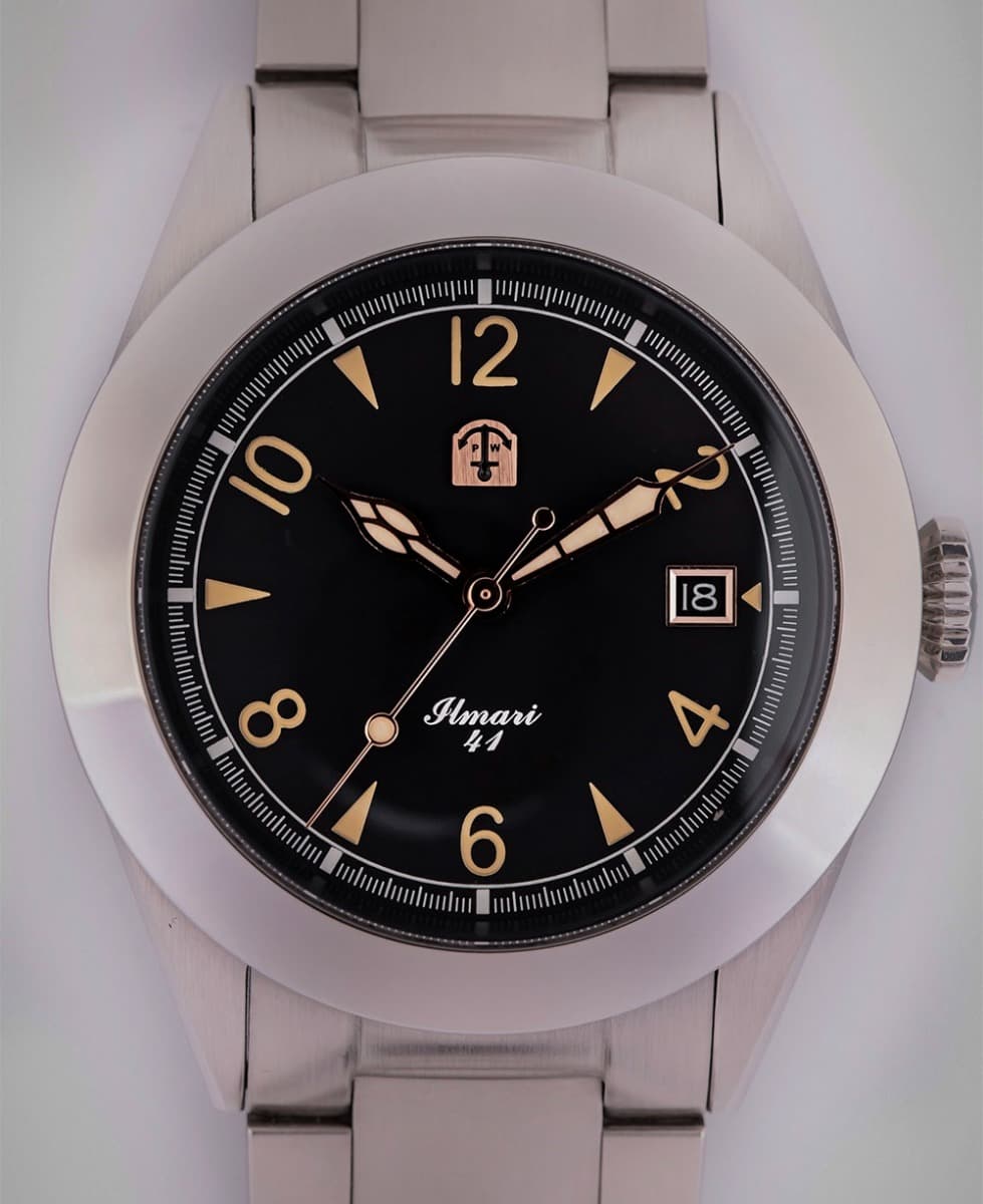 Pook Watches Ilmari41 Limited -rannekello / teräs
