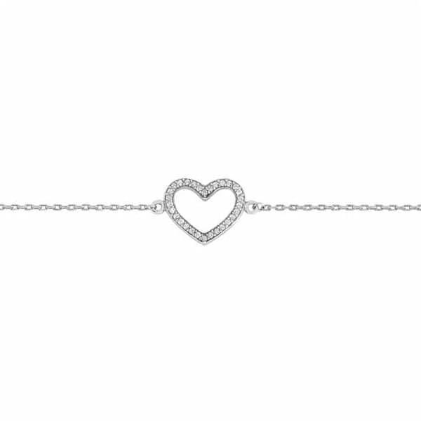 Hopeinen rannekoru JB-180493 A-18 19.0CM