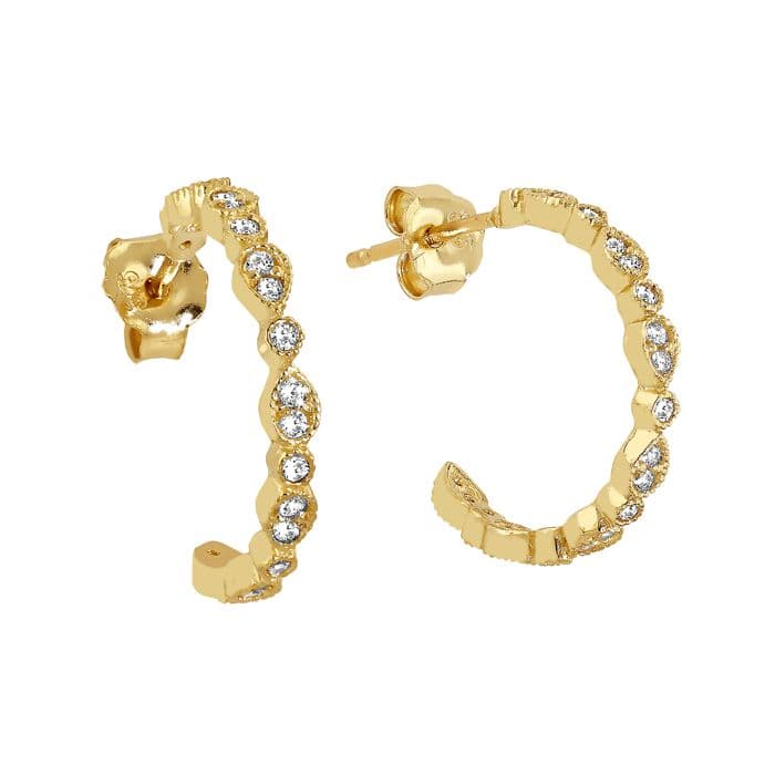 Kultaiset korvakorut JE14002-CZ