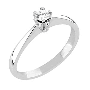 Sandberg Onnenlähde -timanttisormus (0.18ct)  K-1w