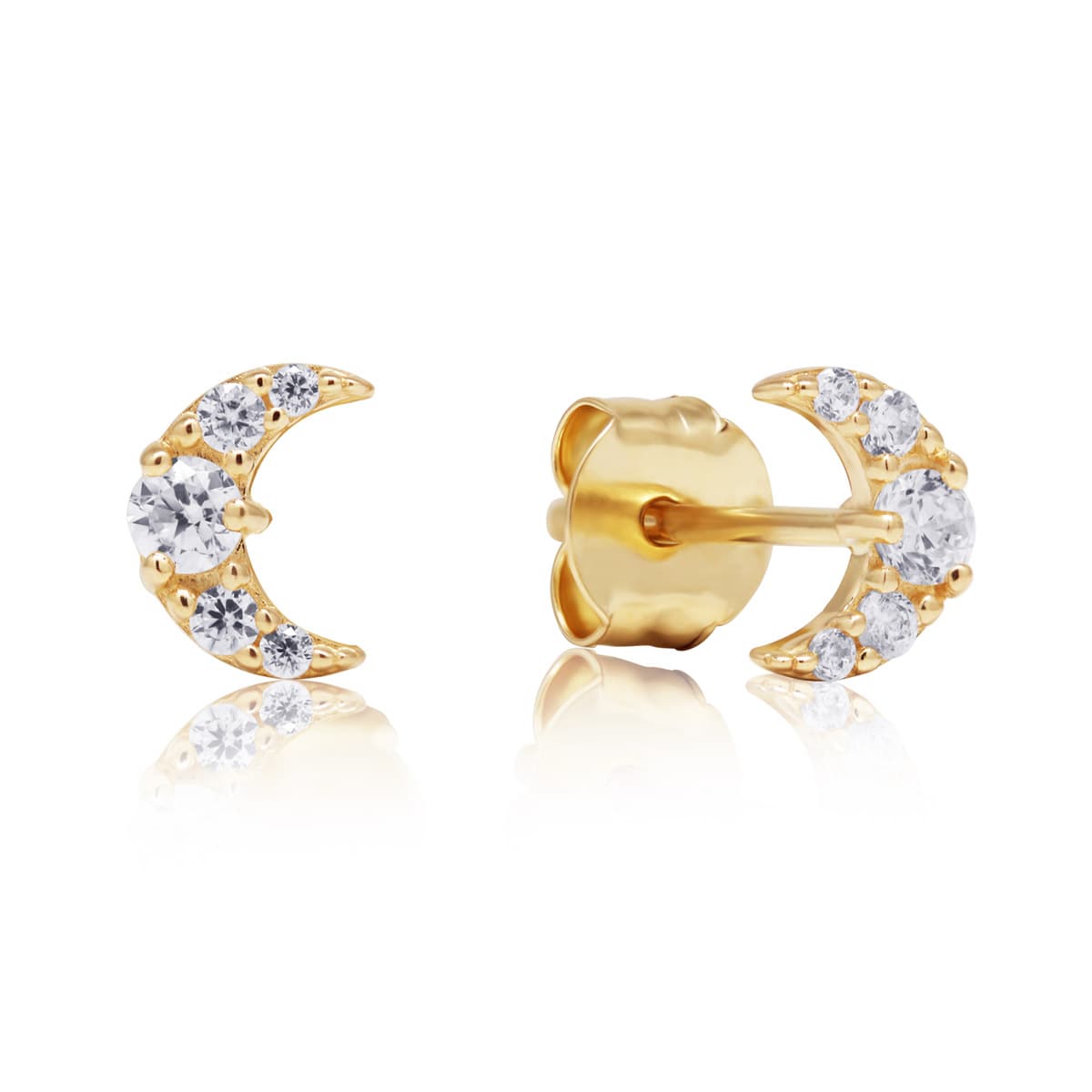 Kultaiset korvakorut, kuut K-E59633Z