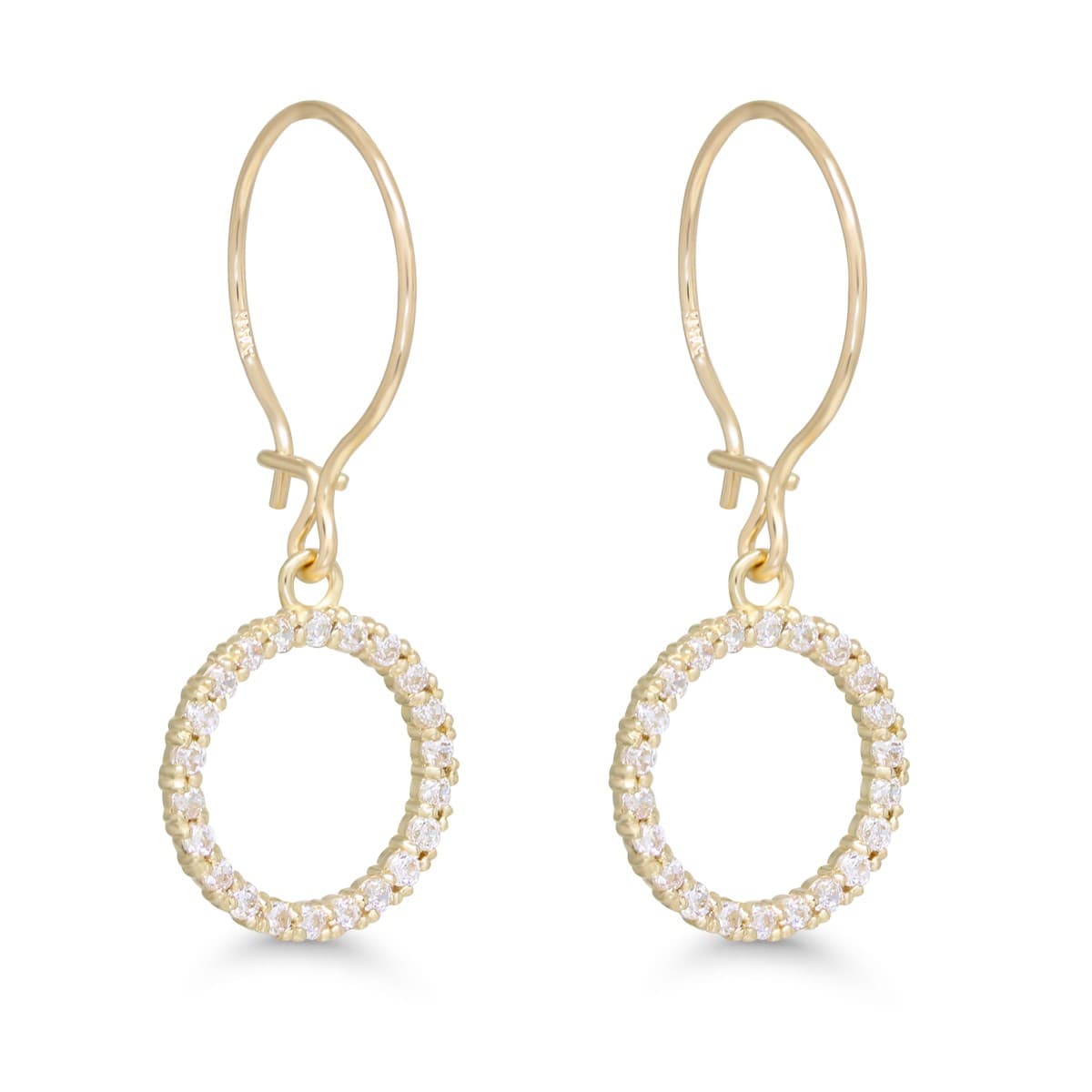 Kultaiset korvakorut K-E91979Z