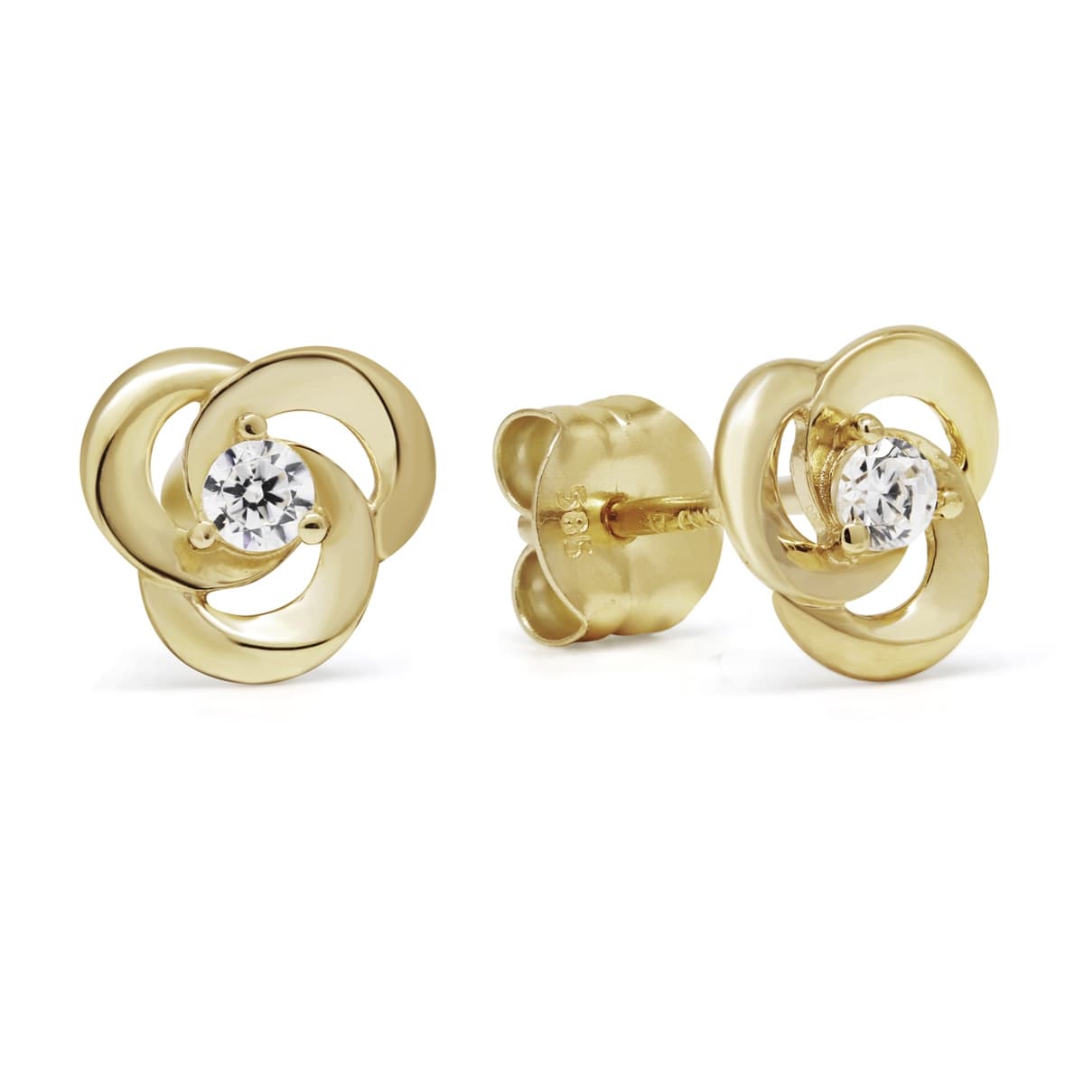 Kultaiset korvakorut K-E93622Z