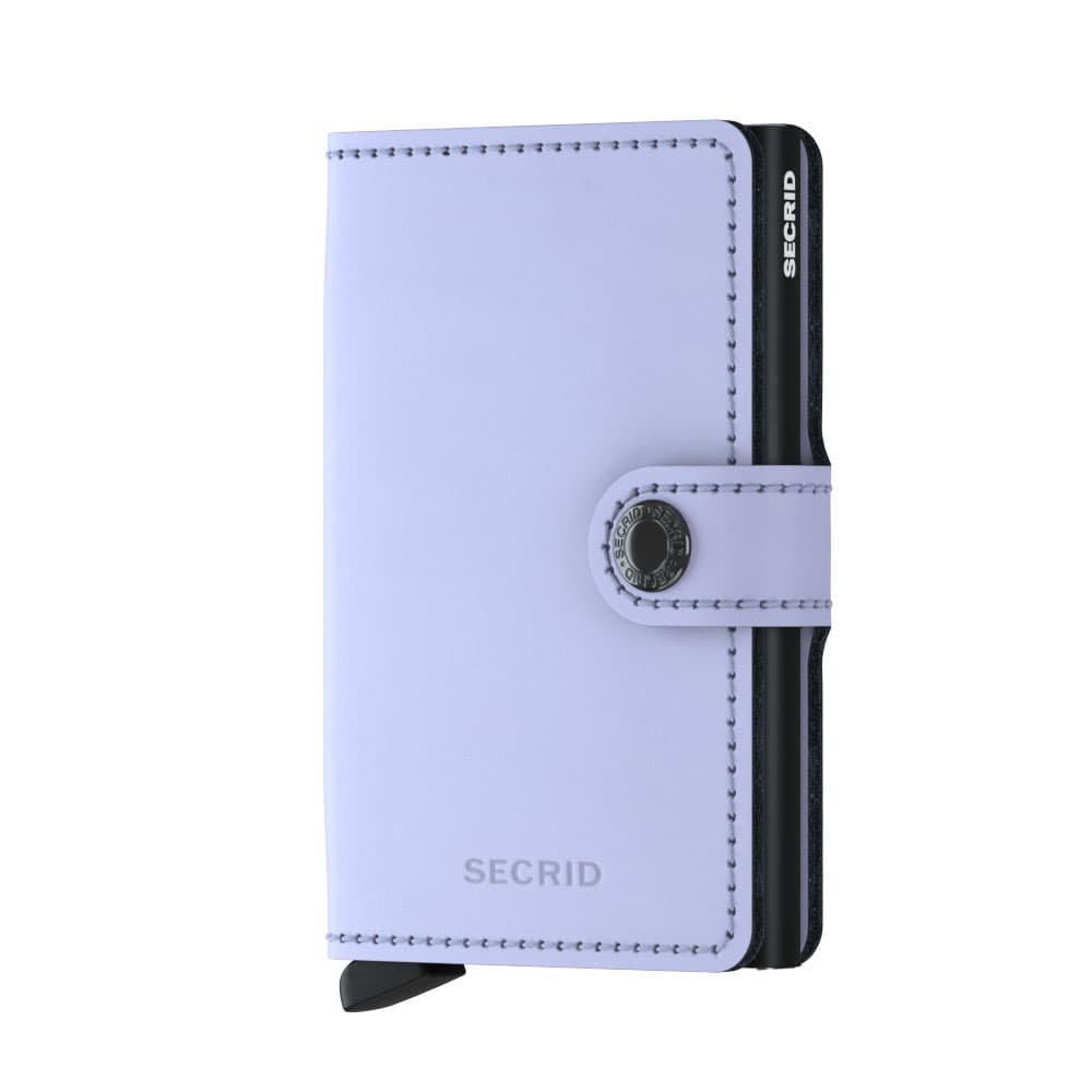 Secrid Miniwallet Matte Lilac-Black MM-LILAC-BLACK