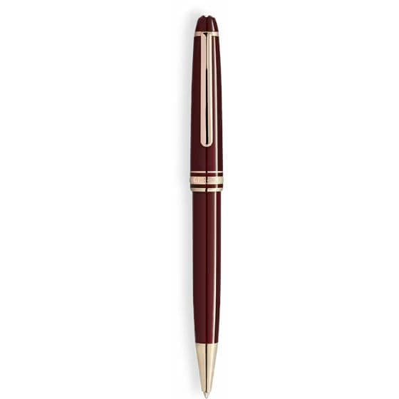Montblanc Meisterstück Burgundy Red Classique 164 Ballpoint Pen MB133008