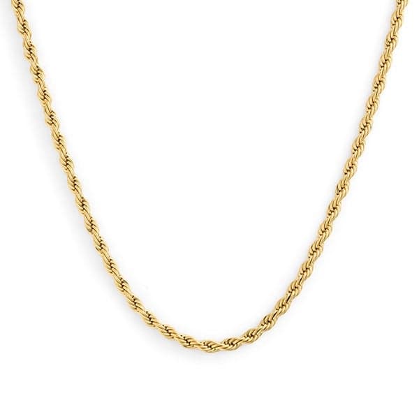 Mockberg Bold Rope Chain Gold kaulakoru